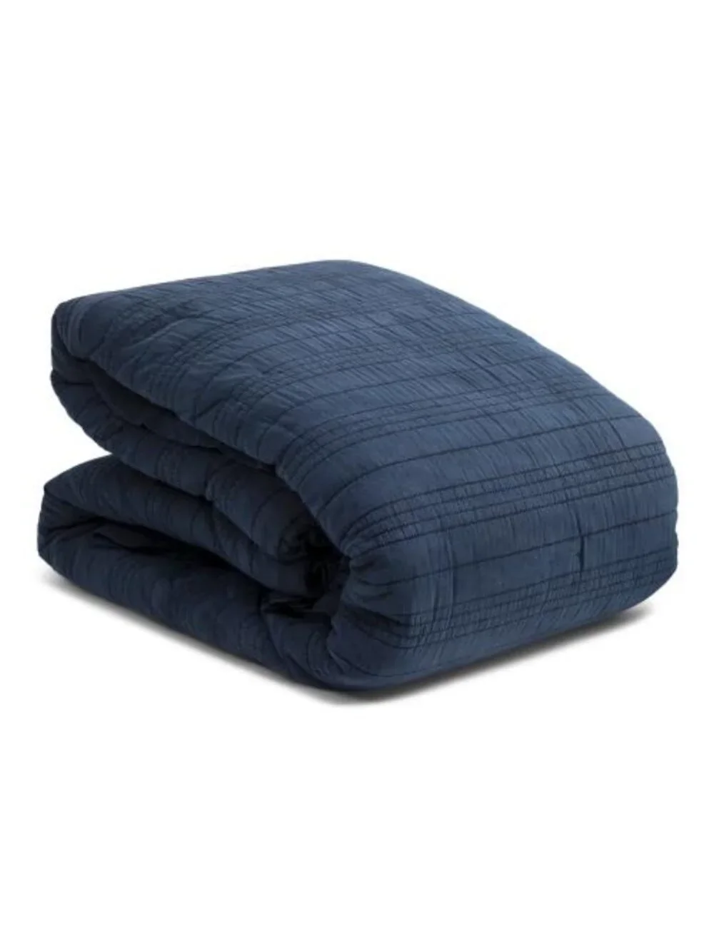 Max Studio Navy Quilted Comforter Set